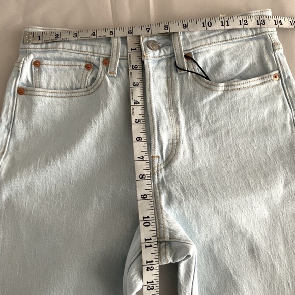 Levi’s Premium Jeans 27 Light Blue Wedgie Straight - Picture 9 of 13